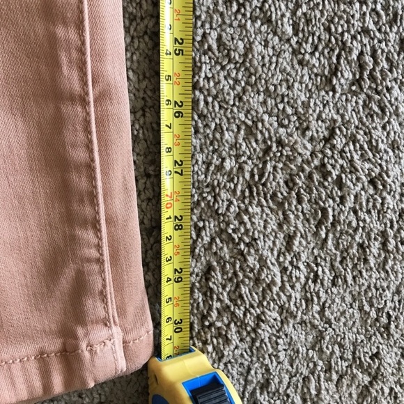 ZARA Skinny Jeans -Nude Color -Size 8 - Picture 3 of 4